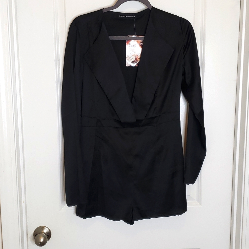 Naked Wardrobe Black Romper